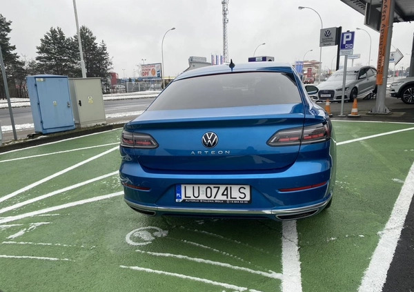 Volkswagen Arteon cena 149000 przebieg: 78000, rok produkcji 2021 z Lublin małe 56